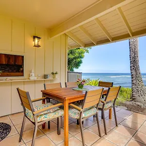Ultimate Oceanfront Townhome Located On Kona Coast Kailua-Kona